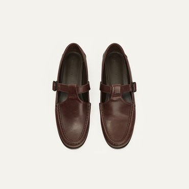 킨더살몬 Urban T-strap Loafer Cocoa