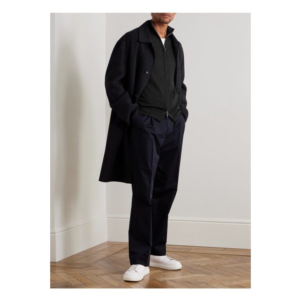 엔필 스탠리 투치 캐시미어 실크 혼방 집업 가디건 그레이 46376663162945117