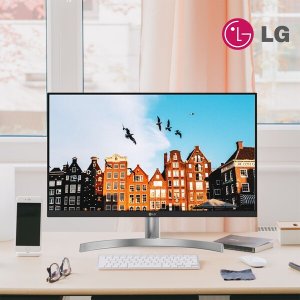 LG 27인치 FHD 모니터 모델명: 27ML600SW / 구성품 : 전원선 + HDMI케이블