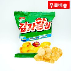 감자알칩 매운볶음 고추장맛 27g X 20 미니스낵 제주농연 감자칩 간식 과자