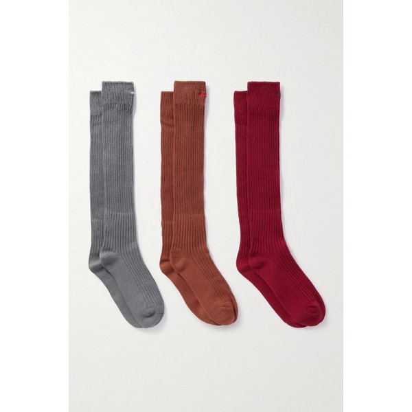 3팩 자수 코튼 블렌드 양말 46376663162976746