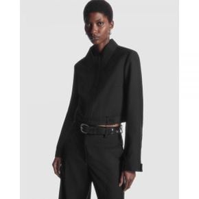 4819415 COS Deconstructed Tailored Jacket - Black Dark