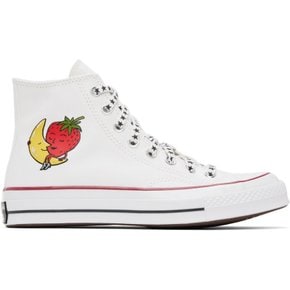 스카이하이팜 화이트 Converse 척 70 스니커즈 SHF03K103 WHITE