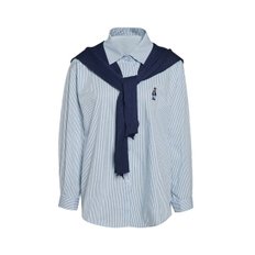 스트라이프 테디 셔츠 블라우스 GR4N0BL401