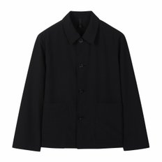 [snug] seersucker work jacket (set-up)_CWJAM24474BKX