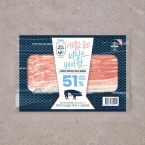 존쿡 델리미트 나트륨을 줄인 마일드 베이컨 120g X 1팩 / 저염 마일드 삼겹살 슬라이스 샌드위치