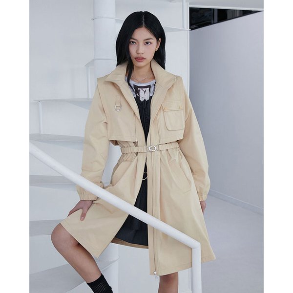 [시흥점] 여성 백 레터링 포인트 벨티드코트(ER1WC261)