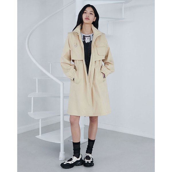 [시흥점] 여성 백 레터링 포인트 벨티드코트(ER1WC261)