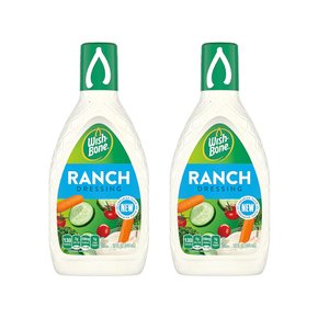 Wish Bone 위쉬본 랜치 드레싱 소스 444ml 2개 Ranch Dressing