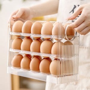 엘홈 주방 30구 계란 투명 보관함 달걀트레이 보관함