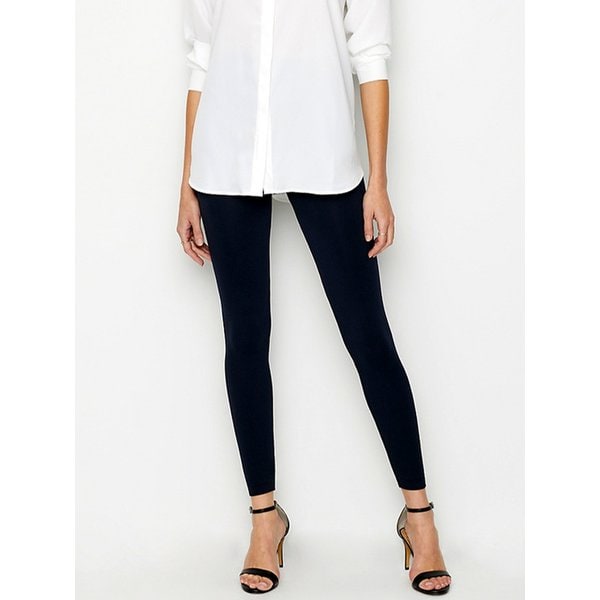 심리스 9부 겨울 기모레깅스