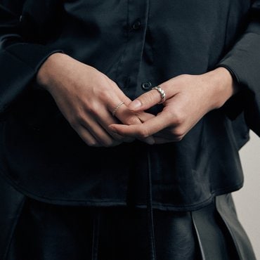 베흐트 [925 silver] Cinq.silver.217 / grand bout ring (54262)