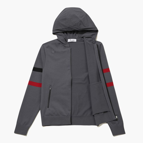 [여주점] 남성 우븐 후드 풀집업 가디건 GQ321MKC92 CHCL