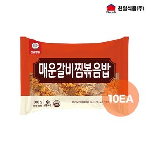 [무료배송] 천일식품 매운갈비찜볶음밥 300g x 10봉