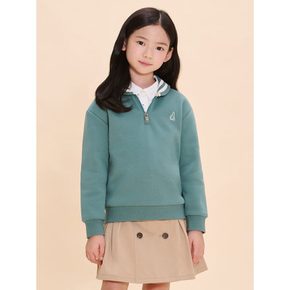 [시즌오프30%][BEANPOLE KIDS] 니트라이크 아노락 스웨트 셔츠  그린