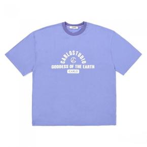 [까를로] CARLO Studio Logo T-shirts Light Purple (S8438266)