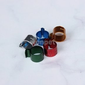 퀴코 쟈딘 검은머리카이큐 알루미늄 발목링 앵무새