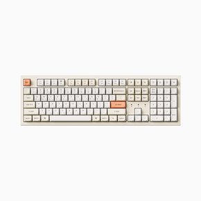 K10 PRO MAX 레트로 파스텔 RGB 핫스왑 바나나축 무선 기계식 키보드