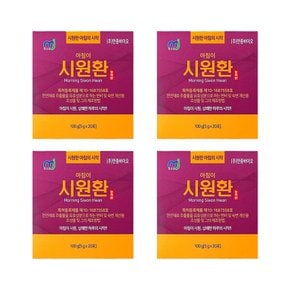 만종바이오 아침이 시원환 20포 x 4박스 차전자피 다시마 건미역 특허성분