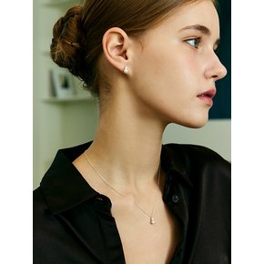 [진주귀걸이 2종 증정][모이사나이트] Moissanite pearl necklace