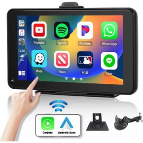 독일 카플레이 모니터 Hikity Wireless CarPlay Car Radio with Bluetooth 핸드s Free System An