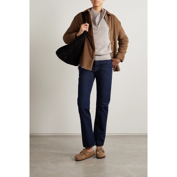 코튼 울 혼방 코듀로이 재킷 라이트 브라운 1647597326026324