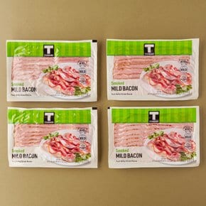 마일드 베이컨 225g X 4입
