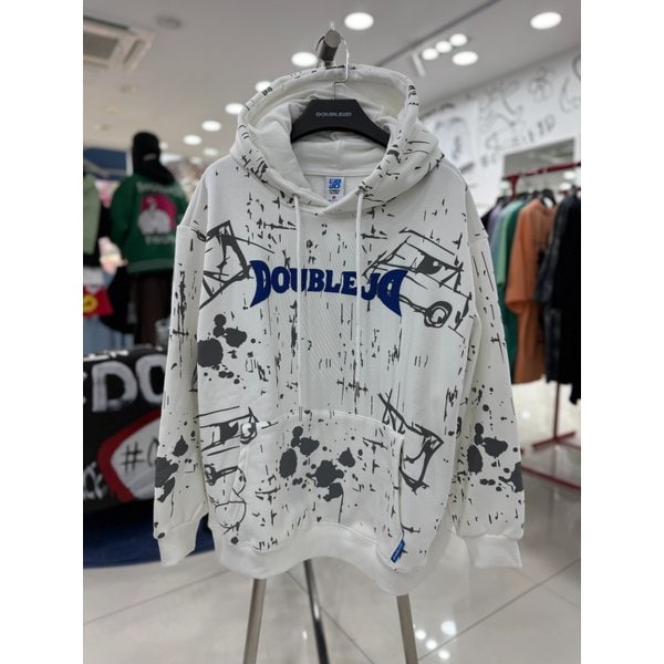 [여주점] 기모토끼낙서 후드티 JGZZ30C24