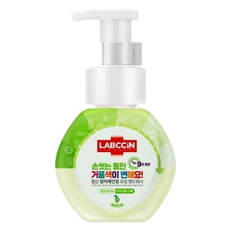  랩신 컬러체인징 포밍 핸드워시 청포도향 용기 250ml