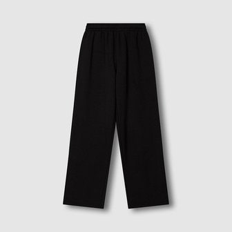 JAJU 여 기모 스웨트 세미 와이드 팬츠 J125401035099