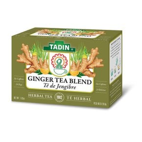 타딘 생강차 진저티 24티백 6팩(144티백) adin Herb & Tea Co. Ginger Herbal Tea Blend