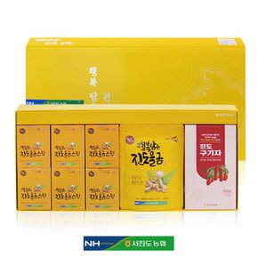 [명절 후 배송] [서진도농협] 진도 울금/구기자세트(스틱20gx6박스+분말100gx1봉+구기자300g)/쇼핑백포함