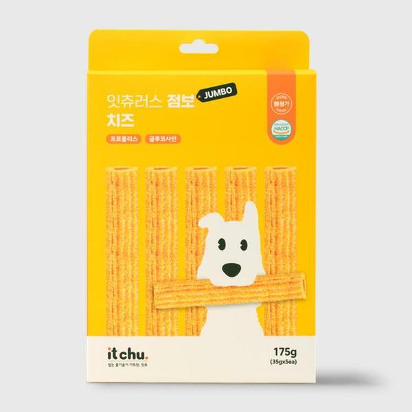 잇츄러스 점보 오리지널 덴탈껌 2종 (5개입) 대형견 오래먹는 간식