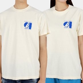 22FW 공용 스튜디오 반팔(크림블루) STUDIO T SHIRT /국내당일발송