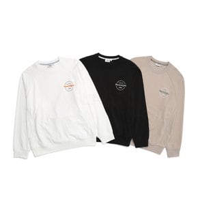 내셔널지오그래픽 N231USW905 데일리 세미 오버핏 트레이닝 맨투맨 티셔츠 3종 택1
