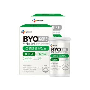 바이오코어 건강한 생유산균 100억(370mg x30캡슐) x2박스 2개월분