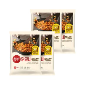 햇반 쿡반 닭갈비볶음밥 440g x4개