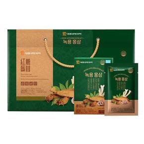 녹용홍삼 70ml 30포 1박스 영지버섯 6년근 홍삼농축액 (S36460191)