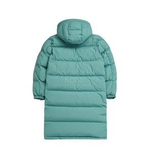 BASIC LOGO A EMBLEM PATCH LONG DOWN JACKET MINT-베이직A패치 롱패딩