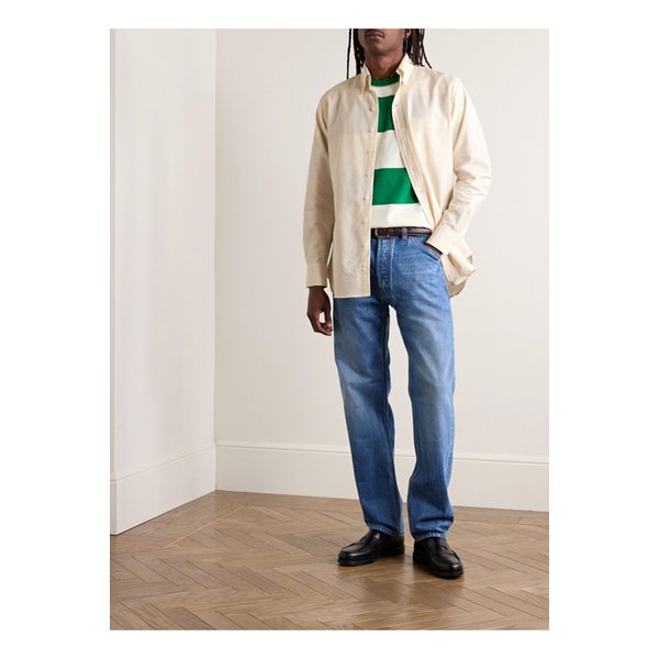 드레익스 버튼다운 칼라 코튼 옥스포드 셔츠 1647597335480009