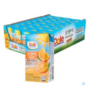 Dole 돌 과일 주스 오렌지 파라다이스 120ml 32팩 X 10박스