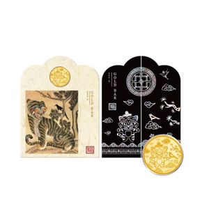 [삼성금거래소] 호작도 순금 코인 0.1g[35543485]