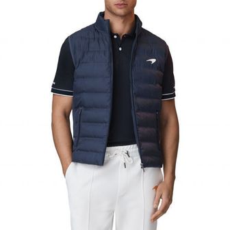 이스퀘어 4426927 Reiss x McLaren Formula 1 Team Collection Recycled Polyester Puffer Vest