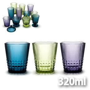 프로방스 스테인드 글라스 워터 글라스 320ml 예쁜컵