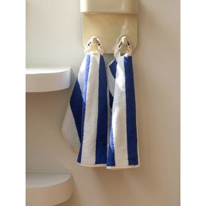 핸드 타올 Hand Towel (Blue White)