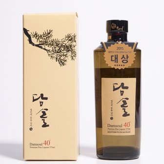  담솔 40도 375ml 리큐르 증류주 박흥선 명인(케이스포함)