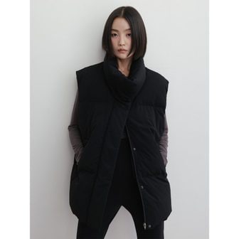 코텔로 Oversized Down Vest  Black (WE3X38T845)