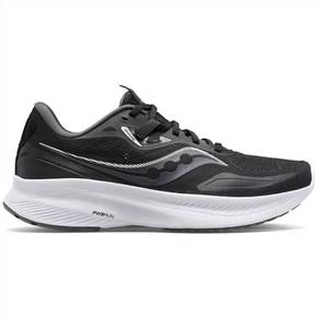 5032861 SAUCONY Mens Guide 15 Running Shoes - D/medium Width In Black/white