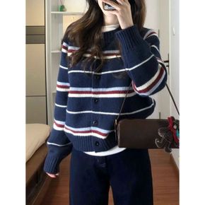 노블 스트라이프 니트 가디건 F5ZWRB003Z_P414085086