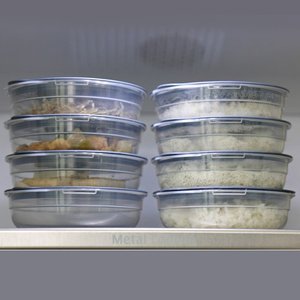 비스비바 전자레인지 냉동밥 반찬용기 보관용기 450ml 8P세트